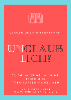 unglaublich - Flyer